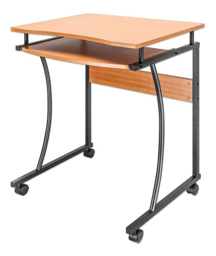 Imagen 3 de 4 de Escritorio Manhattan Con Bandeja Deslizable Para Teclado