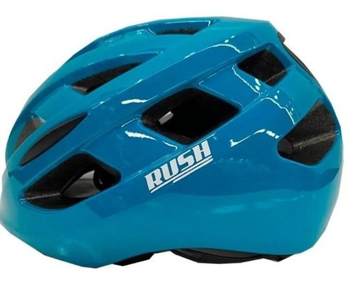 Imagen 2 de 2 de Casco Bicicleta Rush Modelo Urban Con Luz Led Trasera