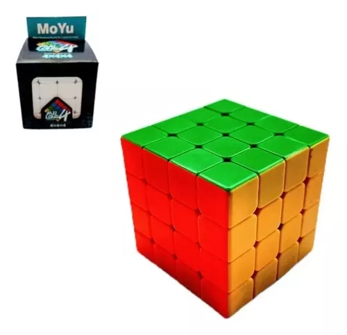 Cubo Magico 4x4 Colorido sem adesivos - Bumerang Brinquedos