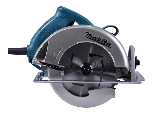 Imagen 1 de 2 de Sierra circular eléctrica Makita 5007N 185mm 1800W turquesa 220V-240V