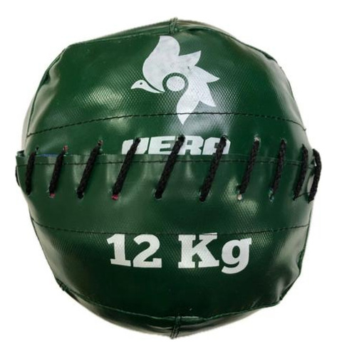 Pelota Medicine Ball Cuero 12kg Sin Pique 