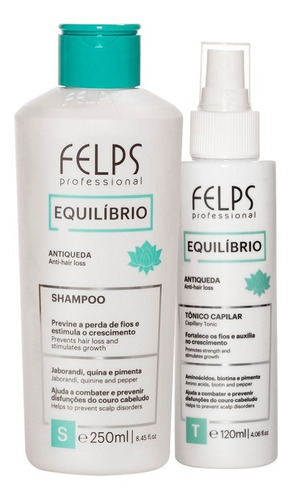 Felps Equilíbrio Kit Antiqueda Shampoo E Tônico- Crescimento