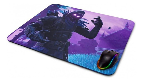 Mouse Pad Gamer Fortnite Raven Ii