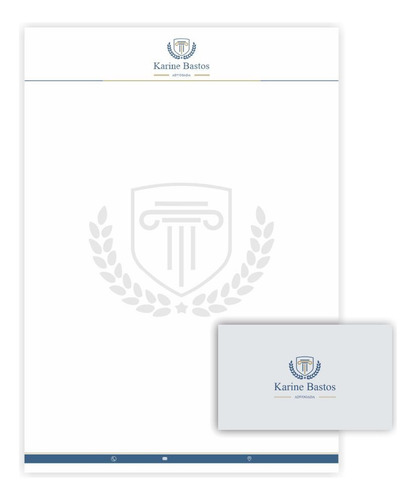 Arte Advogado Papel Timbrado E Cartão De Visita Pdf E Word