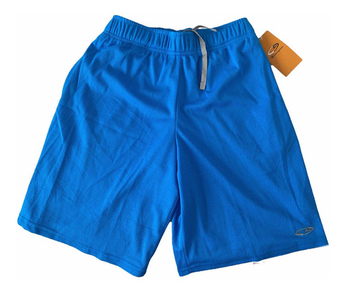 Short Deportivo Para Niño Champion T.12/14 Blue/l8260. Nuevo