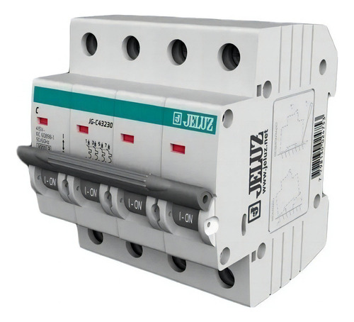 Llave Termica Tetrapolar 16 Amp Jeluz Electro Oeste