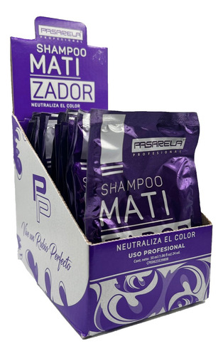 Shampoo Matizador Pasarela Sobre 2 Unidades 30ml