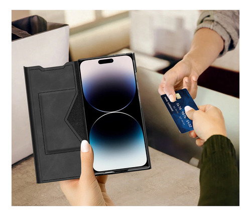 Are Adequado Para iPhone Case Flip Leather Case + Com Caneta