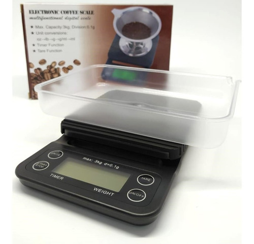 Gramera Con Cronometro Bp 122 Mini Brewing Cafe Filtrado