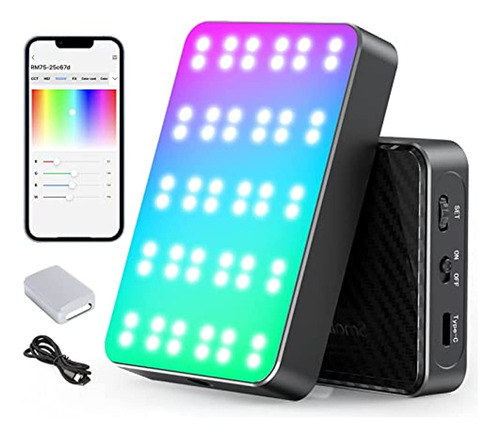 Luz De Video Led Rgb Smallrig, Panel De Video Led Rgbww Port