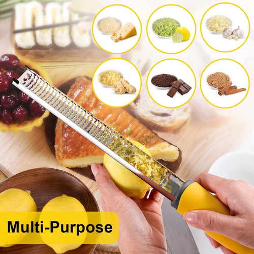 Rallador De Cocina Premium Zester De Limón Para Lima Queso