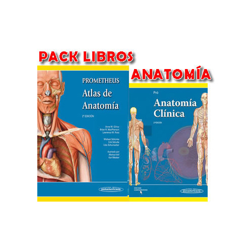 Pack Prometheus Atlas Anatomia  .y Pro Anatomia Clinica