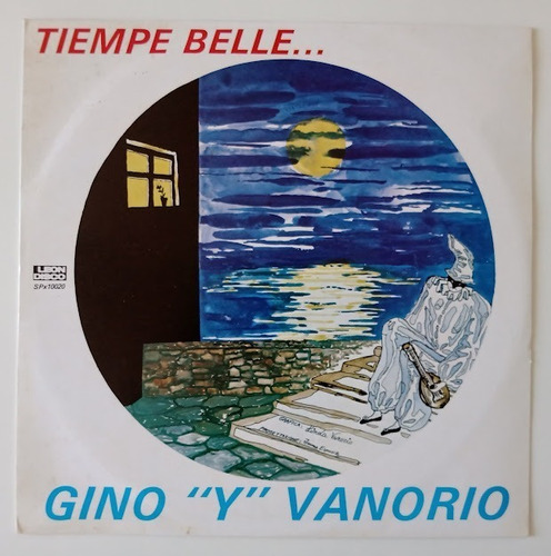 Vinil Lp Disco Tiempe Belle Gino Y Vanorio Música Italiana