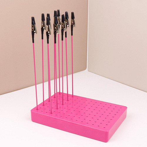 Set De Modelado De Clips De Modelado Palgs Base Soporte Rosa
