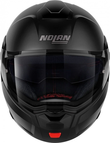 Imagen 4 de 4 de Casco Nolan N90-3 03 Classic N-com Negro Brillo Abatible