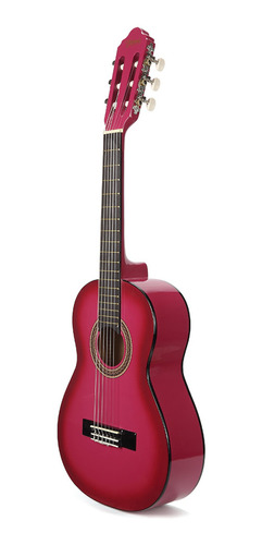 Guitarra Clasica Valencia Vc101 Niño 1/4 Pink