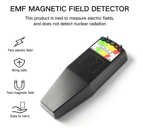N K2 Campo Eletromagnético Emf Gauss Medidor De Radiação