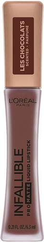 Labial L'oréal Paris Pro Matte Les Chocolats Infallible 856