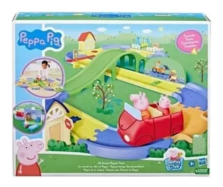 Peppa Pig En La Ciudad, Hasbro Autopista Con 35 Sonidos Dif