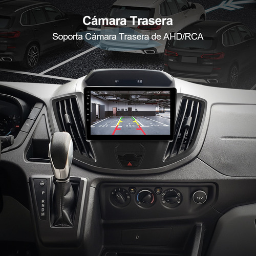 Z Estéreo Android Cámara Para Ford Transit 2015-2020 Gps