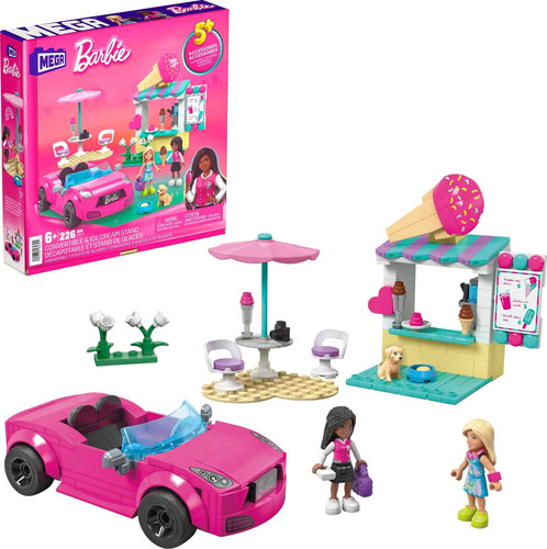 Barbie Mega - Juego De Juguetes De Construcción De Automó.