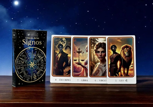 El Oraculo De Los Signos Iluminarte 38 Cartas + 2 Comodines
