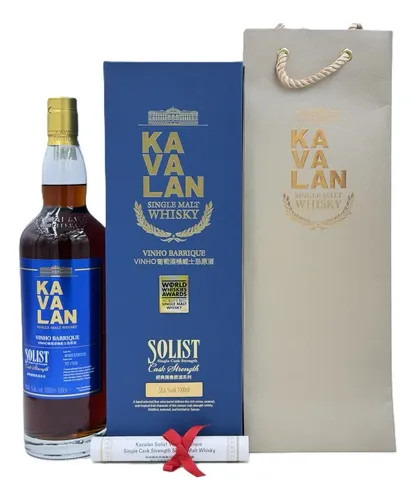 Whisky Kavalan Solist Vinho Barrique 1000ml 58,6% - Taiwan | Frete