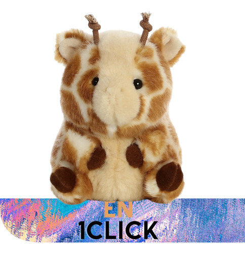 Peluches Aurora Rolly Pets Jirafa Bebé Jirafita Benito 13 Cm