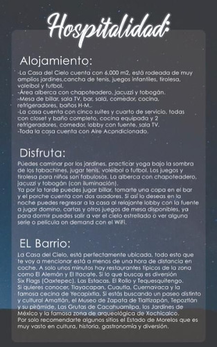 Espectacular Casa En Renta / Yautepec Morelos