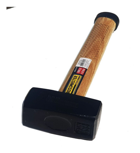 Maza Albañil 800gr. Crossmaster Acero Forjado Cabo De Madera