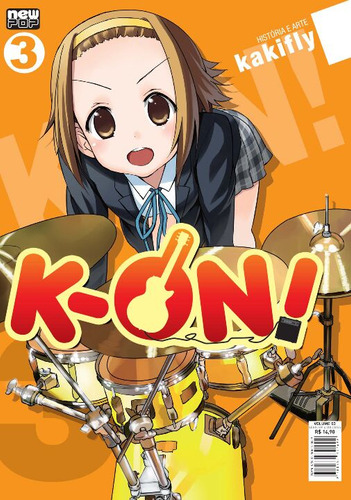 Libro K-on! - Vol. 03 De Kakifly Newpop Editora