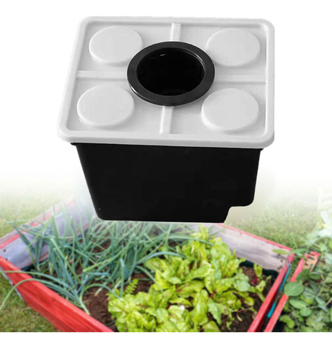Cultivo De Barriles Holandeses Negro Con Tapa De 1 Agujero