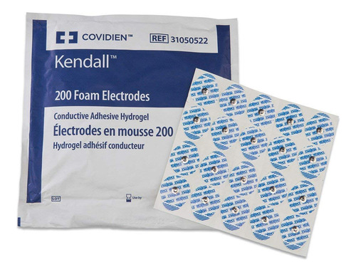 Kendall Medi-trace Electrodo Espuma Bolsa Caso