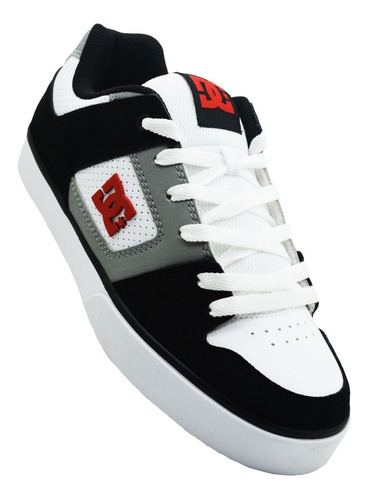 Tenis Dc Shoes Pure 300660 Xkws Black/white/grey Men's