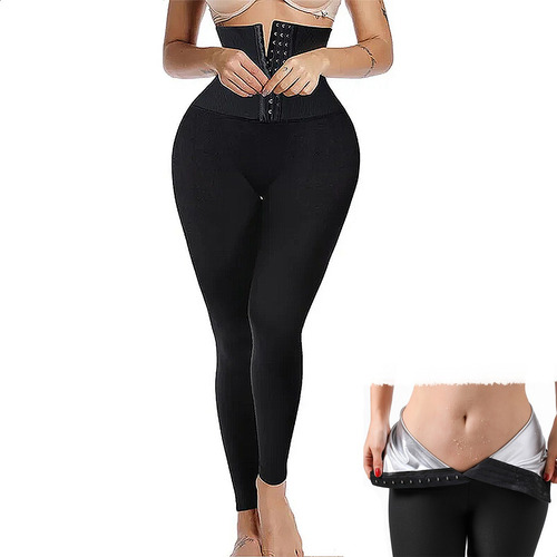 Leggins Deportivo Control Abdomen Pantalón Deporte Mujer