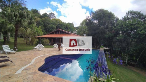 Chácara Com 3 Suítes Para Alugar, 7600 M² Por R$ 1.800 - Flores Do Aguassaí - Cotia/sp - Ch0002