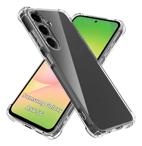 Funda Para Samsung Galaxy A56 5g Antishock Transparente