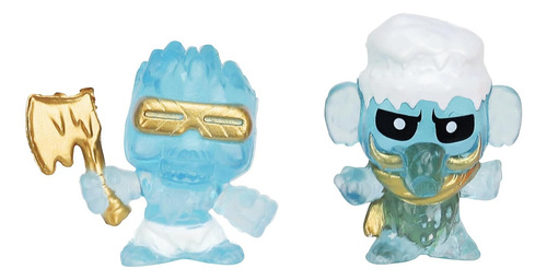 Juego De Aventuras En Isla De Cráneo Con 2 Figuras Microscóp