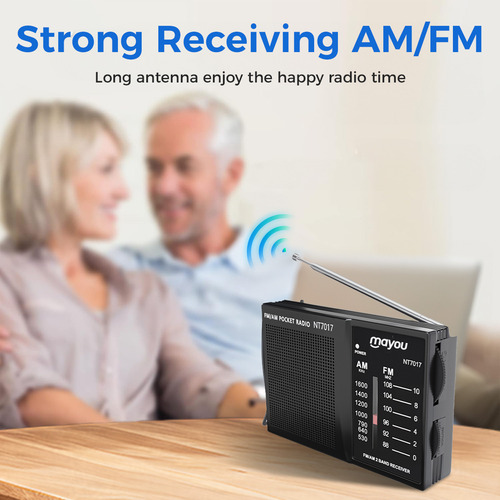 Radio Am Fw Con Bocina Altavoz Y Para Audifonos