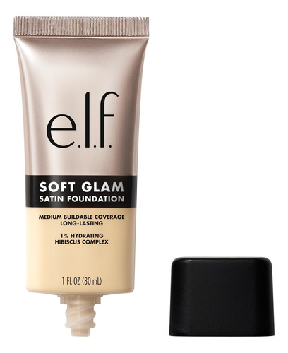 Foundation E.l.f. Soft Glam, Cobertura Media, 15, Bastante C