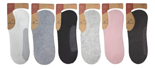 Pack De 9 Calcetines Blancos Para Mujer Tin Comodo Rosa Surtido Único