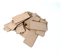 Comprar 100 X Llavero Tag Identificadores Mdf Auto Perro Etiquetas
