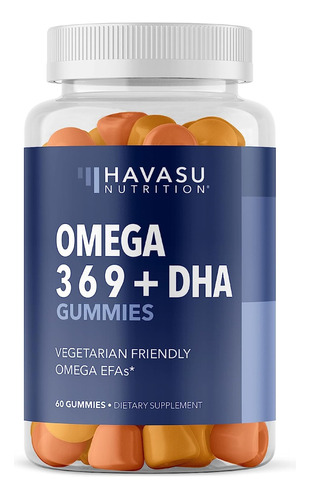 Omega 3-6-9 + Dha 60 Gomitas Havasu Nutrition