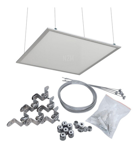 Panel Led 60x60 Cm Plafon 50w Kit Colgar