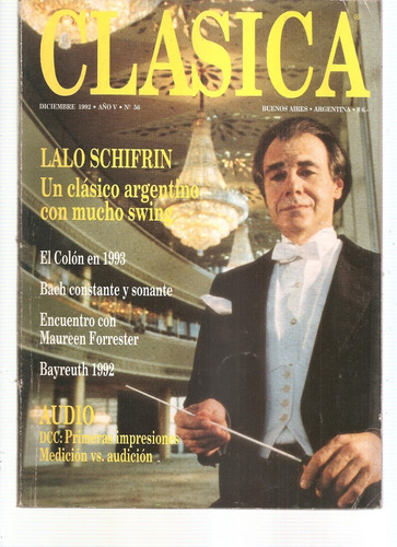 Revista Clasica Nº 56 Diciembre 1992