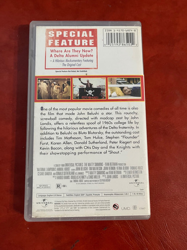 Animal House - Umd Video Para Psp Widescreen (Usado)