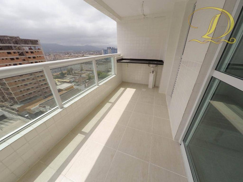 Imagem 7 de 29 de Apartamento Novo De 02 Quartos Com Churrasqueira Na Sacada, Lazer E Perto Da Praia À Venda Em Praia Grande!!! - Ap2840