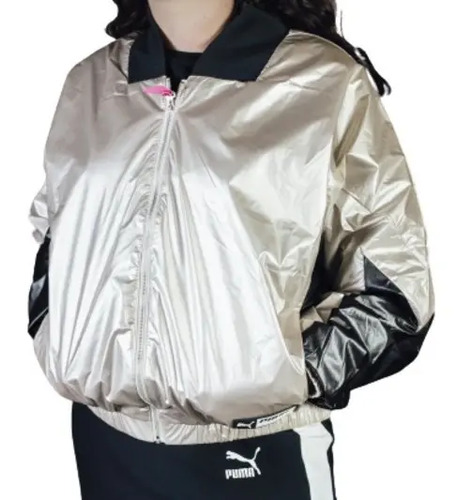 Bomber Jacket Puma Tz Mujer Original (578039) | Meses sin intereses