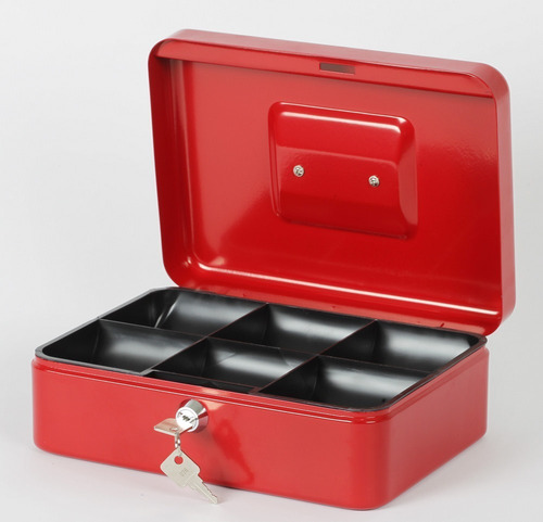 Cofre Portavalores Caja De Dinero Monedero, Alajero N°3