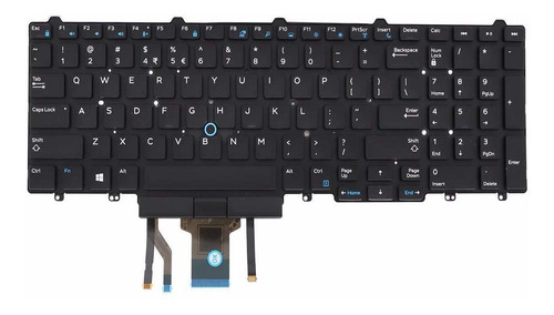 Teclado Usa Para Dell Latitude E5550 Precision 3510 M3510 75